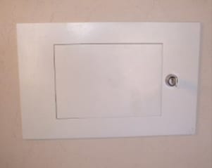 Photo of Wall Safe installed by a safe locksmith